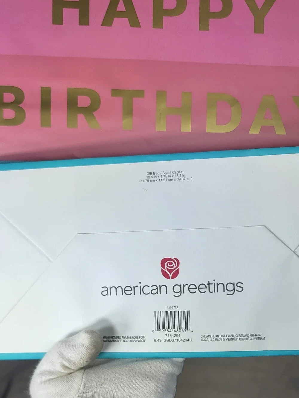 Bundle Of 11 Assorted Birthday Gift Bags